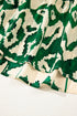 Desert Mirage Aztec Print Shirred Bodice A Line Maxi Dress